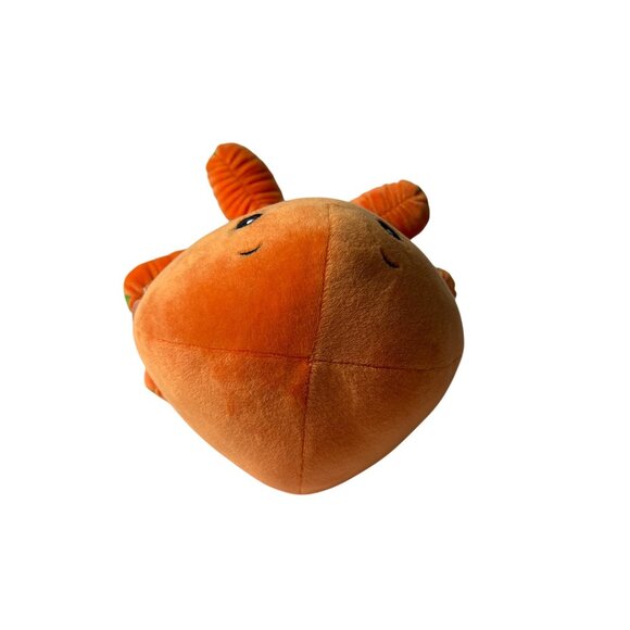 Adventure Planet Octopus Plush Stuffed Animal Soft Toy Orange Green Squishy 7 in - Picture 3 of 5